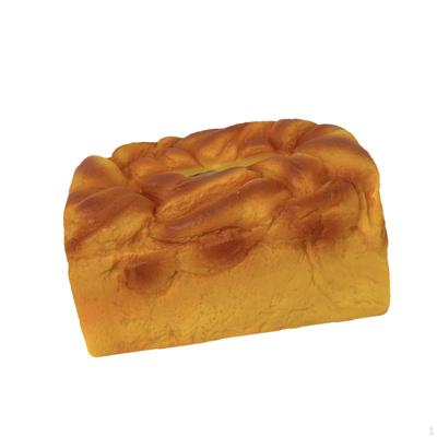Tissue Box Holder Facial Tissues Dispenser Toast Bread Shape Versatile Organizer for Dresser