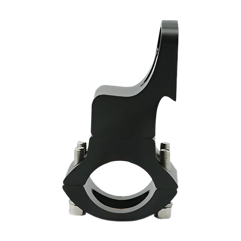 2Pcs 45°Adjustable Black Motorcycle Fog Lamp Spot Light Headlight Holder Clamp Support Mount Bracket