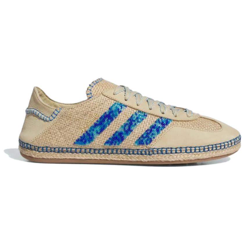 adidas Originals X CLOT Gazelle Lniane Khaki Sneakersy IH3641