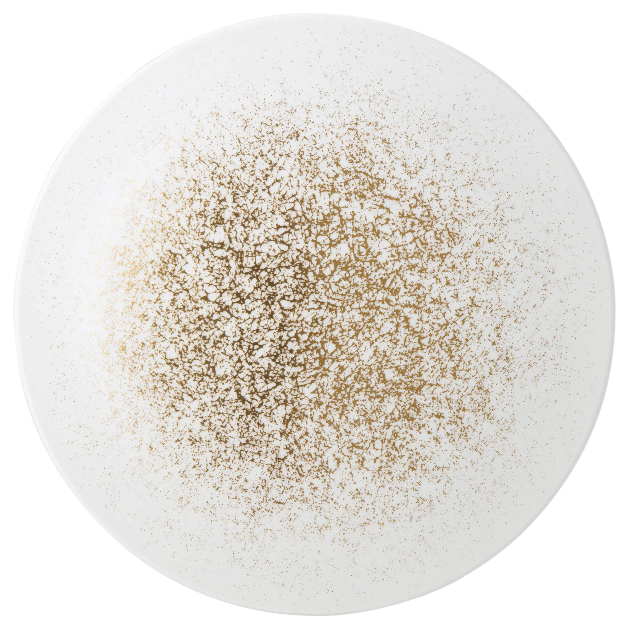 

NARUMI Plate, Pro-Coated Sand Grain, 29cm, Gold, Stylish and Elegant Lunch Plate, Single Plate, Flat Plate, Made in Japan, 52136-1986