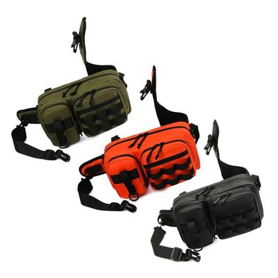 Large Capacity Camping Bag Waterproof Multifunctional Lures Waist Pack Outdoor Shoulder Bag Fishing Tackle Bag Lures Bag