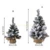Realistic Christmas Tree Figurine for Tabletop Display Stylish Decoration top sale