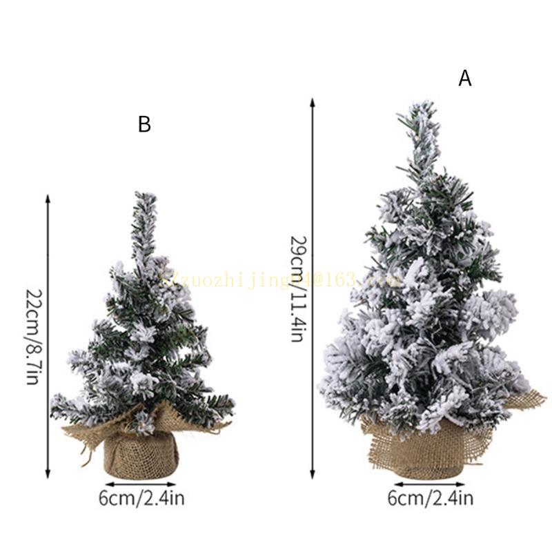 Realistic Christmas Tree Figurine for Tabletop Display Stylish Decoration top sale