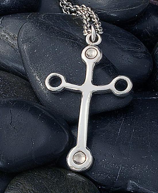 Pendant Silver Cross [Q-Link]