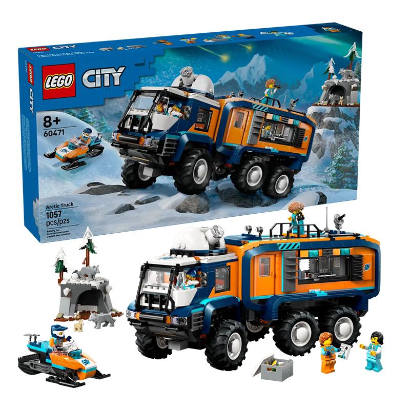LEGO 60471 Arctic Explorer Science Lab Truck Block Toys