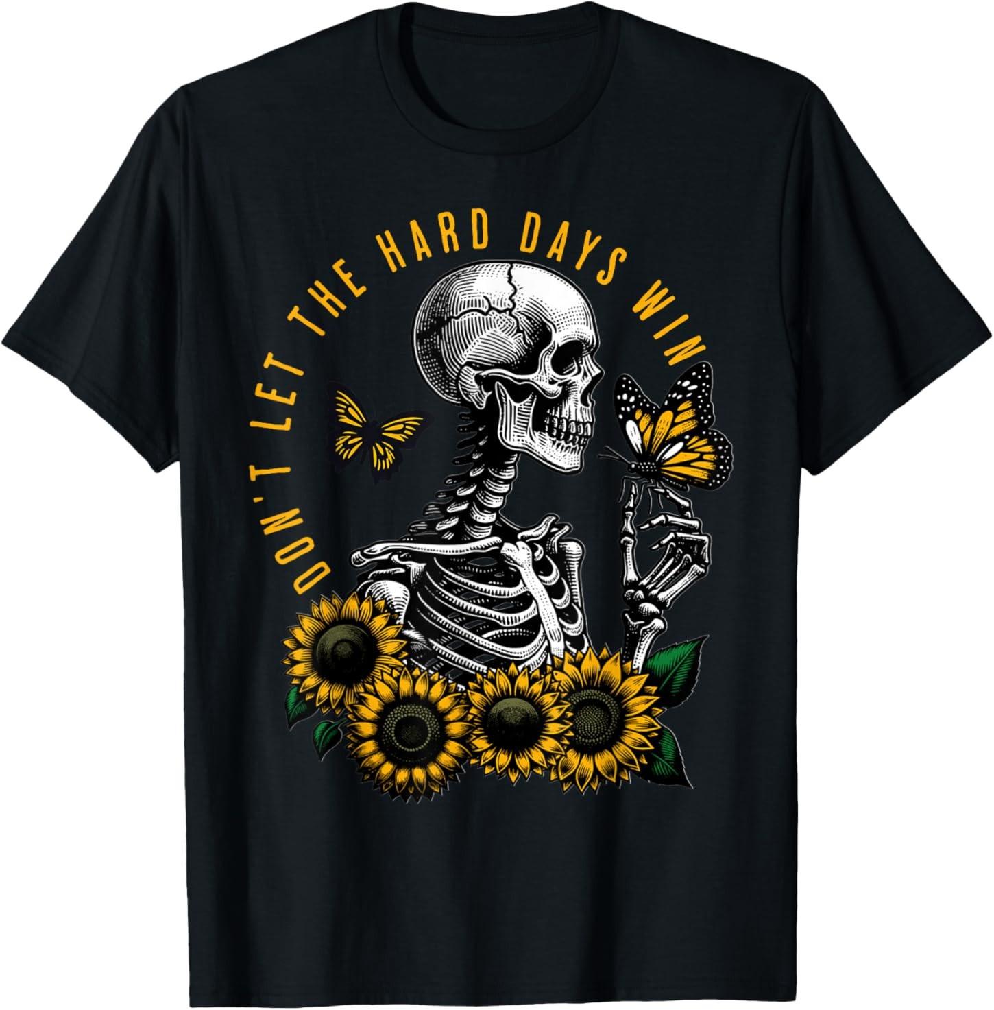Dont Let The Hard Days Win Vintage T-Shirt S разноцветный