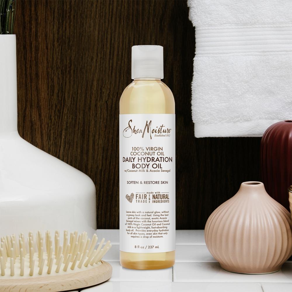 Sheamoisture 100  Virgin Coconut Oil Daily Hydration Body Oil 8 Oz