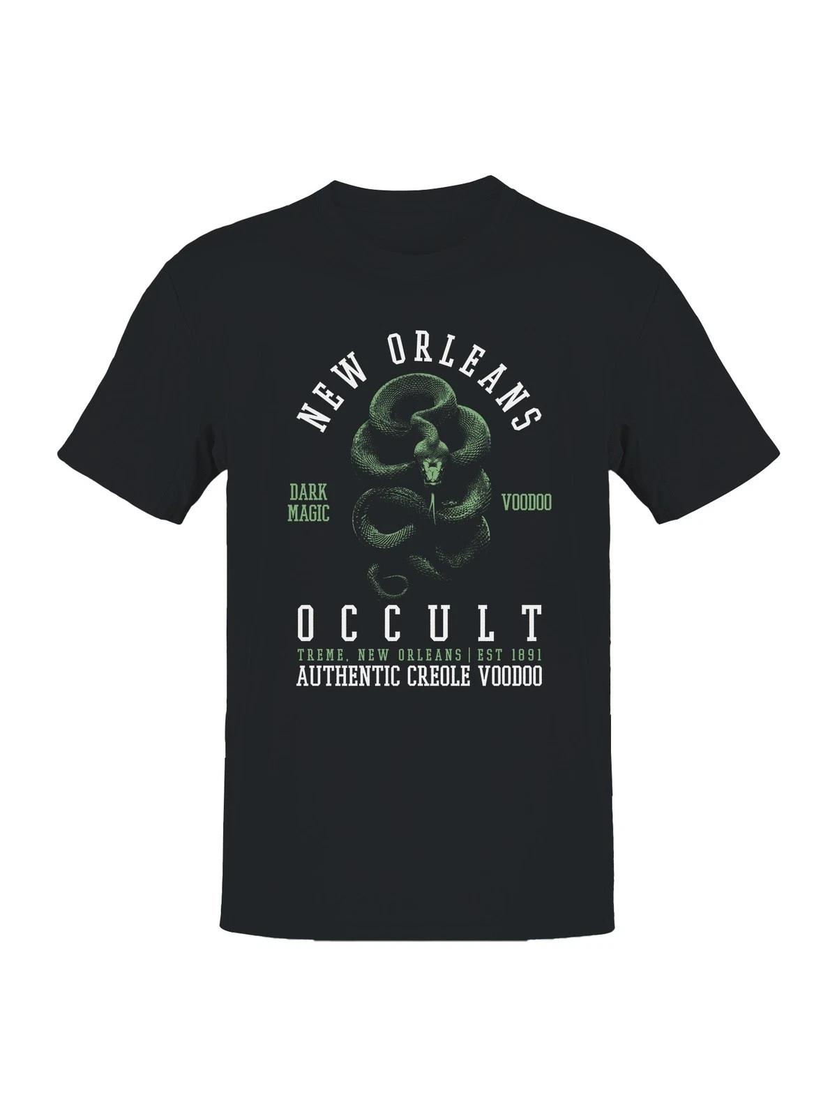 New Orleans Occult Creole Voodoo Men s T-shirt XXXL