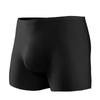 Men's 3D Molded Ice Silk Seamless Boxer Briefs - Lightweight Extended Sport Trunks