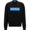 Hugo Mens Niero Box Logo Crew Neck Sweatshirt