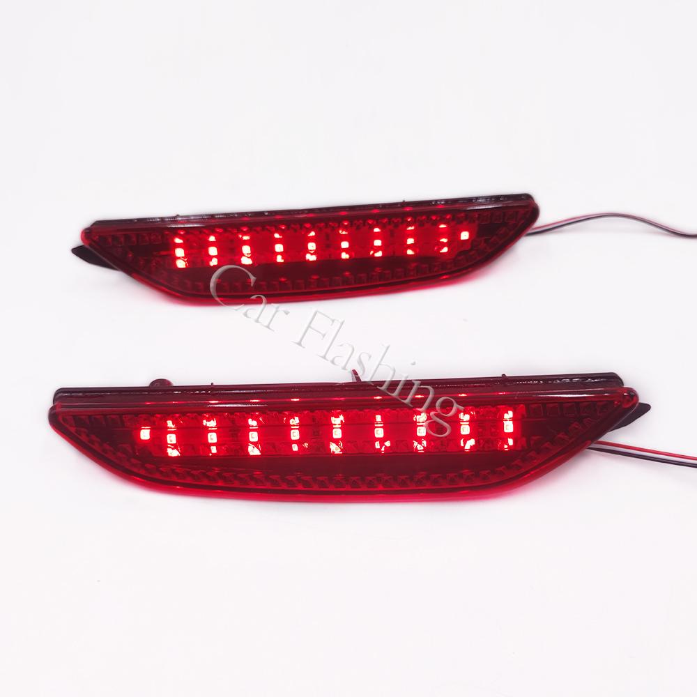 Car Rear Bumper Reflector Lamp for Kia Rio K2 Sedan 2011 2012 2013 2014 Park Brake Light Tail LED Warning Light