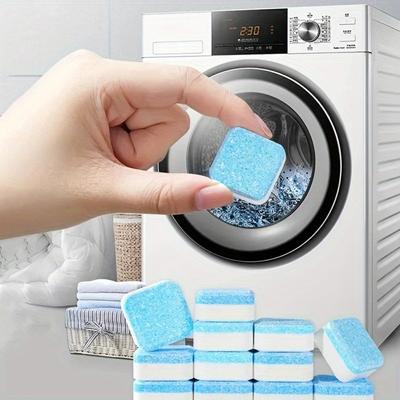 4-Pack Washing Machine Trough Cleaner, Effervescent Tablets For Washing Machine Cleaning, Powerful Effervescent Cleaning Tablets