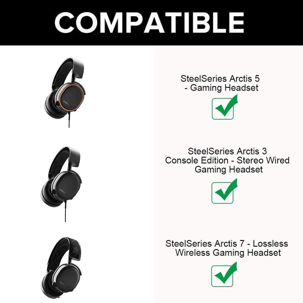 Arctis7 Cable Audio Headset Cord Compatible SteelSeries Arctis 7 Arctis 3 Arctis 5 Arctis Pro Wireless Gaming Headphones