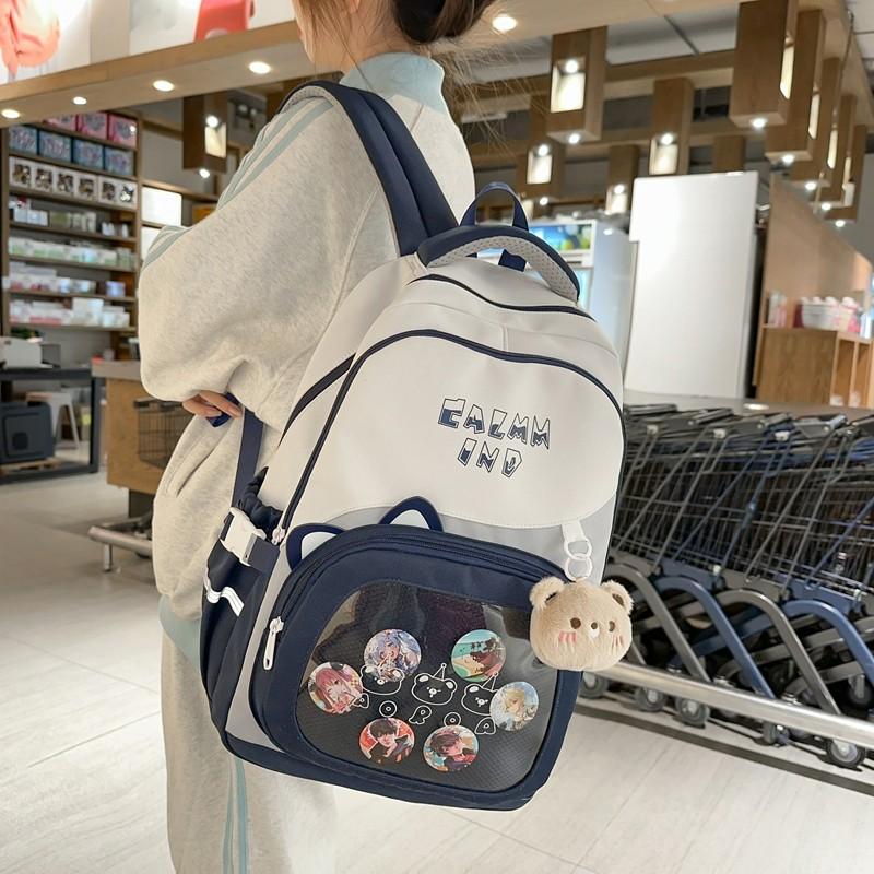 Large Capacity Schoolbag Women's Backpack Middle School Student Backpack