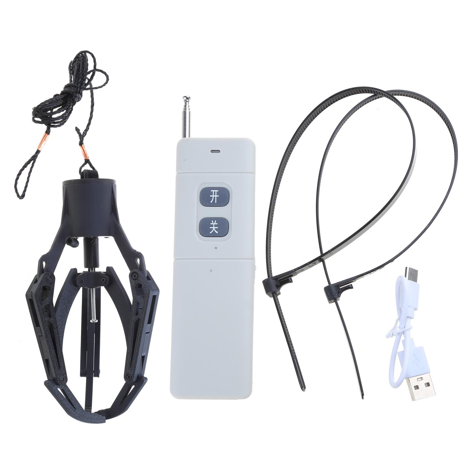 

Універсальний механічний гачок для пульта дистанційного керування. Універсальний механічний захват для пристроїв з дистанційним керуванням.