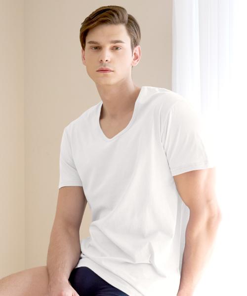 [James Dean] The Standard White Pure Cotton T-Shirt JD_ [Shipped from Korea] 100% Authentic 95