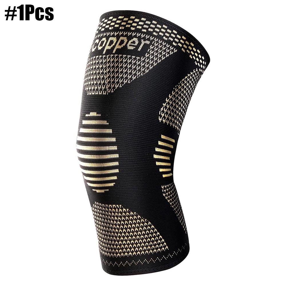 Copper Knee Brace Knee Support Compression Sleeves Knee Pads for Sport Meniscus Tear ACL Arthritis Joint Pain Relief Working Out