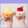 Kids Plush Strawberry Mousse Toy With Soft Pp Cotton Fill For Comfort And Play