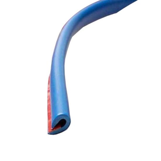 

300/500 см U-образная форма для дверей автомобиля, резиновая защитная полоса для защиты кромок, накладка 5m синий