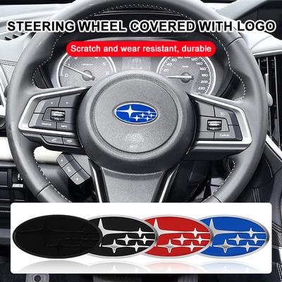 1 ks Nálepka na volant auta Emblém Nálepka Odznak Dekorace Příslušenství Pro Forester SG5 SH SJ Impreza XV Legacy Outback WRX STI GC8 Tribeca
