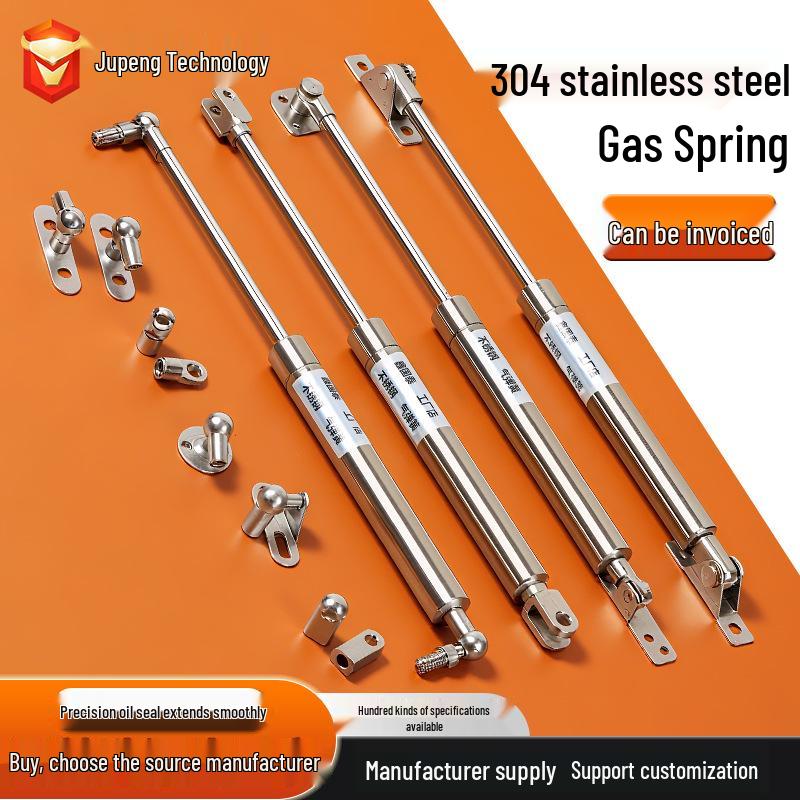 304 Stainless Steel Gas Spring Support Rod for Medical Machinery, Yacht Doors, and Cabinets