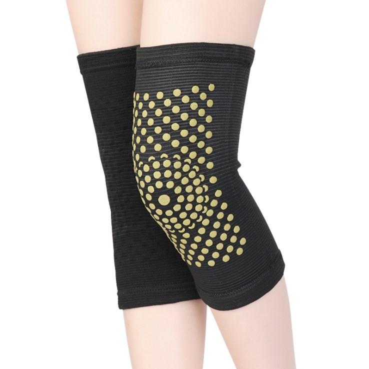 Spring Sports Warm Knee Pads Four-sided Elastic Lattice Foam Knee Leg Covers Middle-aged and Elderly Joints Cold Protection Knee