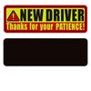 Novice Intern Driver Car Sticker Magnetic Reflective Sticker Popular New+river Novice Car Sticker