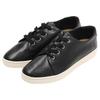 Howell Size [Margaret Idea] Lace-up Sneakers, Black, 23.0