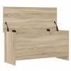 Storage Chest Sonoma Oak 100 X 40 X 50 Cm Engineered Wood