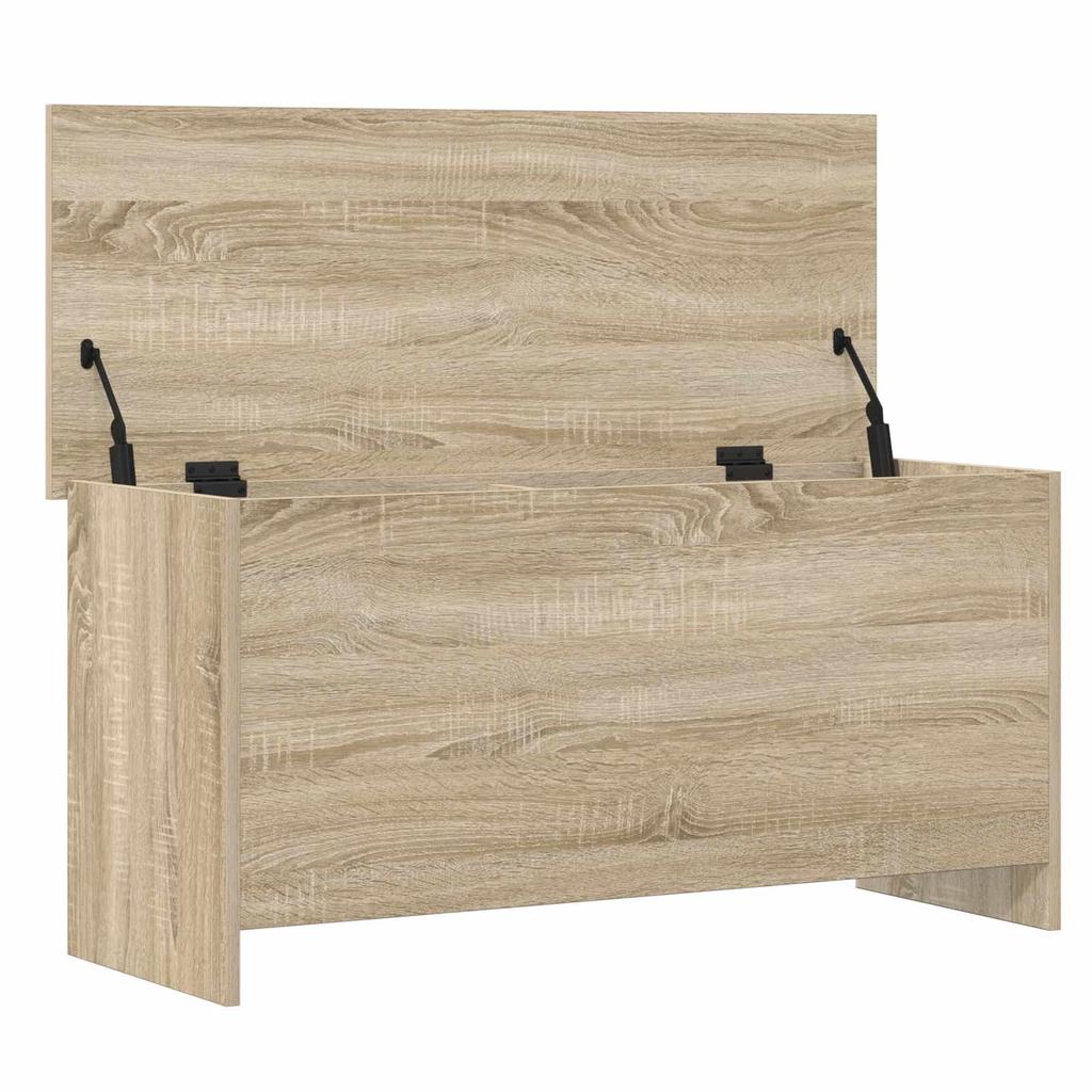 Storage Chest Sonoma Oak 100 X 40 X 50 Cm Engineered Wood