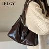 Ladies Tote Bag Casual Comfortable Commuter Soft Leather Underarm Bag
