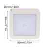 Motion Controlled Human Body Sensor Led Night Light Smart Battery Operated For Baby Room Hallway Pathway Home Light