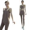 Women's Summer Yoga Set: Loose Sleeveless High-End Tank Top for Fitness & Morning Runs