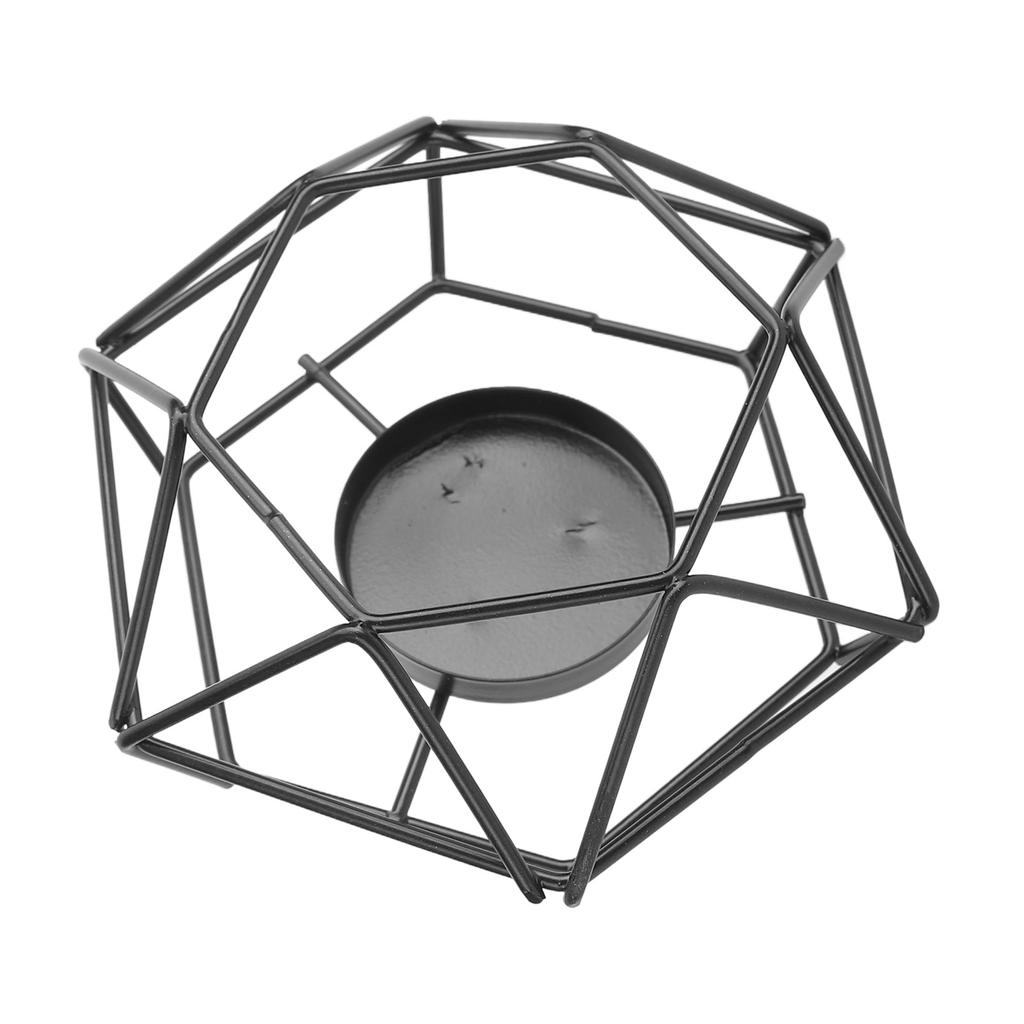 Kovový drátěný svícen Ins Style Vintage Dekorativní stojan na svíčky pro krbový stolek Patio