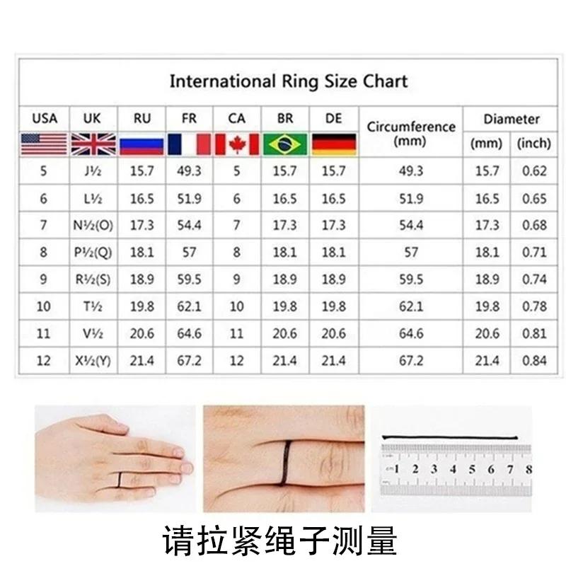 Romantic Engagement Ring for Lover High Quality Silver Color Bling  Cubic Zirconia New Fashion Wedding Women Jewelry