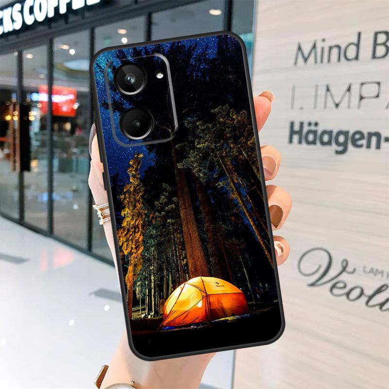 Camping Nature Case For Realme 15 Pro 12 11 13 14 Pro Plus GT6 GT7 C55 C51 C53 C25 C63 C61 C65 C67 C71 C75