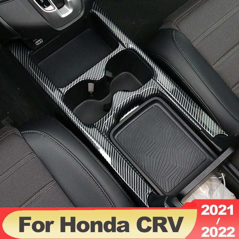 Zentrale Steuerung, Innenraum, Wasserbecherhalter, dekorative Rahmenverkleidung, modifiziertes Zubehör, Autozubehör für Honda CRV CR-V 2022