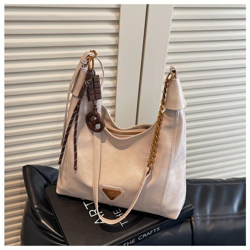 Premium bag women's retro new fashion shoulder oblique span bag women's casual commuter tote bag