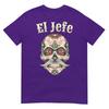 El Jefe Sugar Skull Heren Dia De Los Muertos El Jefe T-shirt