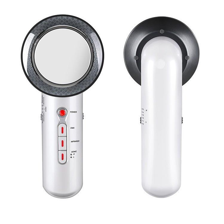 Cross-border 3-in-1 Slimming Instrument: 40k Cavitation, EMS Microcurrent, Ultrasonic Beauty Device for Home Use