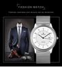 Watches Classic Simple Black Stainless Steel Fashion Casual Watch Unisex Calendar Waterproof Milan Watch Watches, Men's Ultra-thin