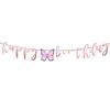 Purple Butterfly Party Theme Tableware Set - Napkins, Cups, Tablecloth, Plates