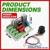 2000W SCR Voltage Regulator with Remote Controller Light Dimmer Switch  Multipurpose