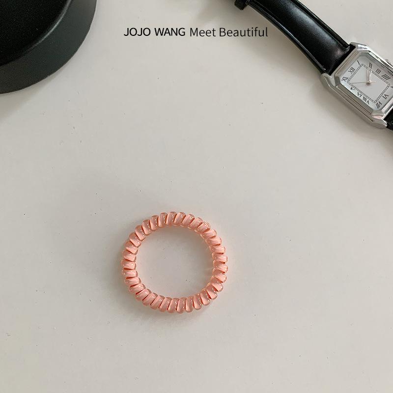 Translucent Crystal Phone Lanyards, Hair Lanyards, High School Girls' Elastic Hair Ties, Rubber Bands, Headbands, and Elegant Hair Bands