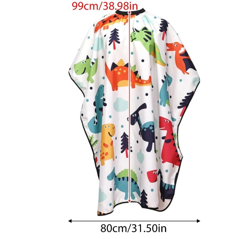 Kids Barbers Cape Hair Cutting Hairdressings Salon Stylings Cloth Apron Cover Gown for Children Boy Girls Toddlers Gift