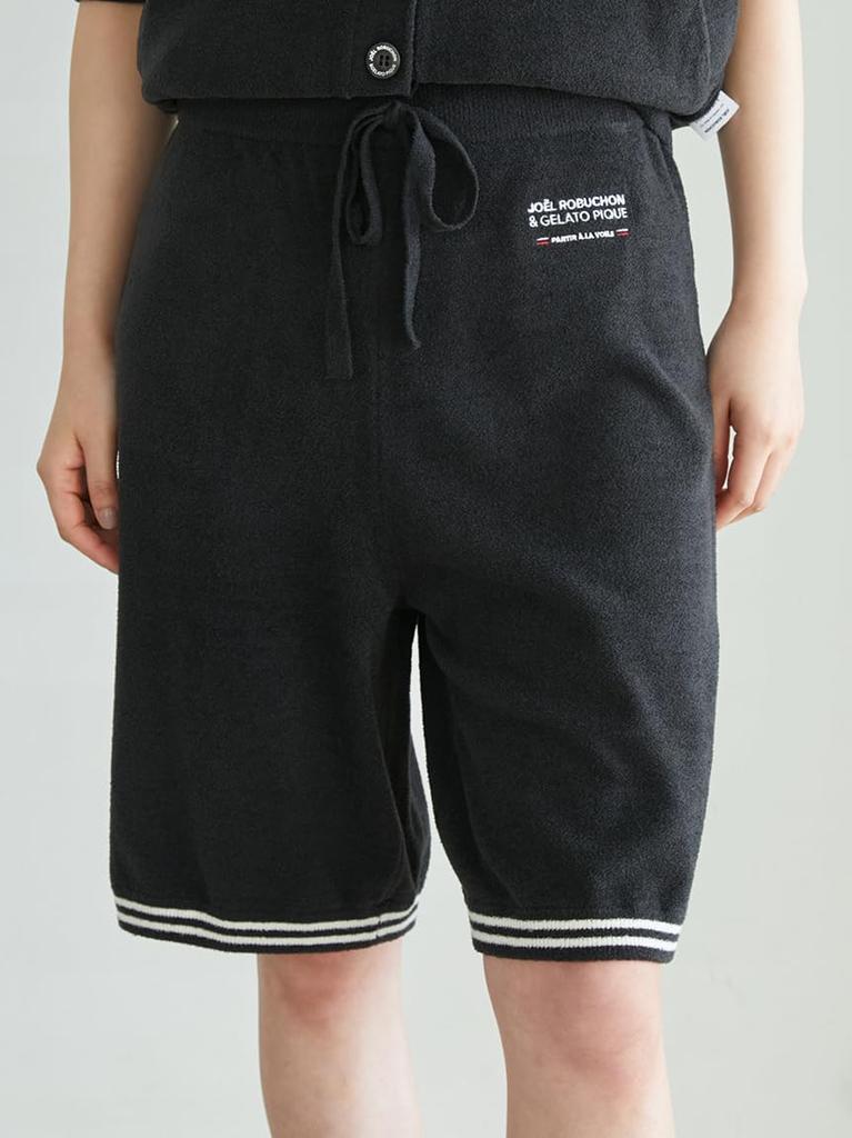 Gelato Pique Joel Robuchon Striped Shorts PWNP252038BLKF