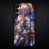 Fate Zero Stay Night Saber  Phone Case For Samsung S25,S24,S23,S22,S21,S20,Plus,Fe,Lite,Others Black Cover