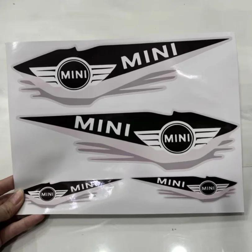 Applicable to BMW Group car stickers, car window scratches, decorative position, applicable to BMW M mini badge.Universal style 12x3.1cm