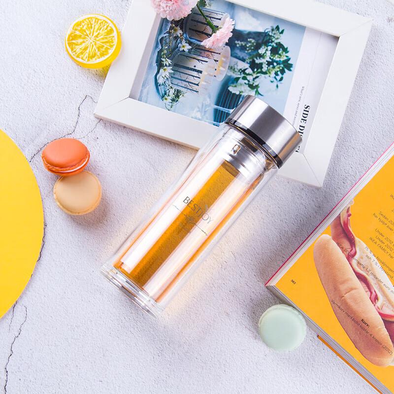 Fuguang Insulated Tea Infuser Bottle, 320ml