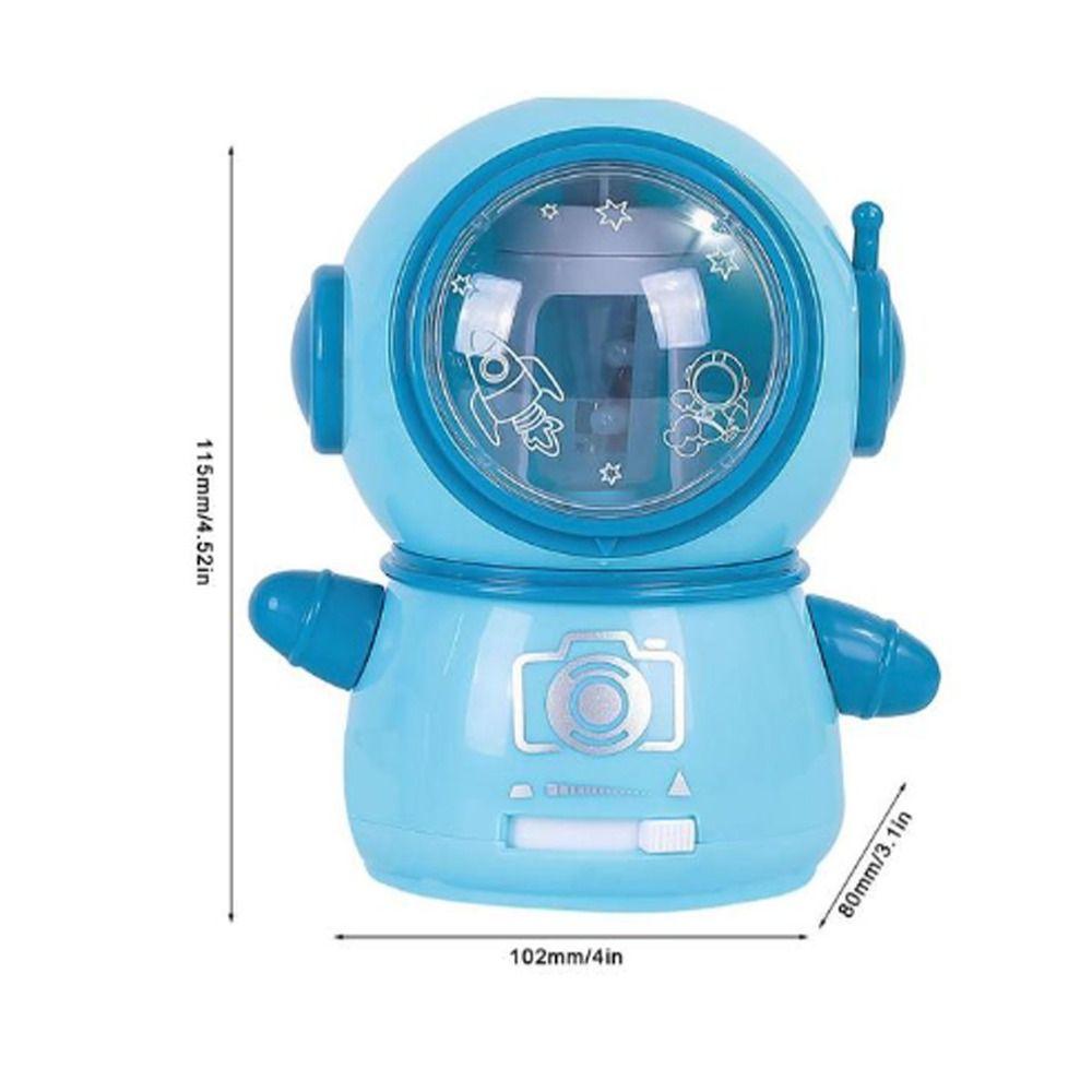 Dvojí napájení Astronaut Automatické ostřítko na tužky Ostřítko s automatickým zastavením Dětské dárky